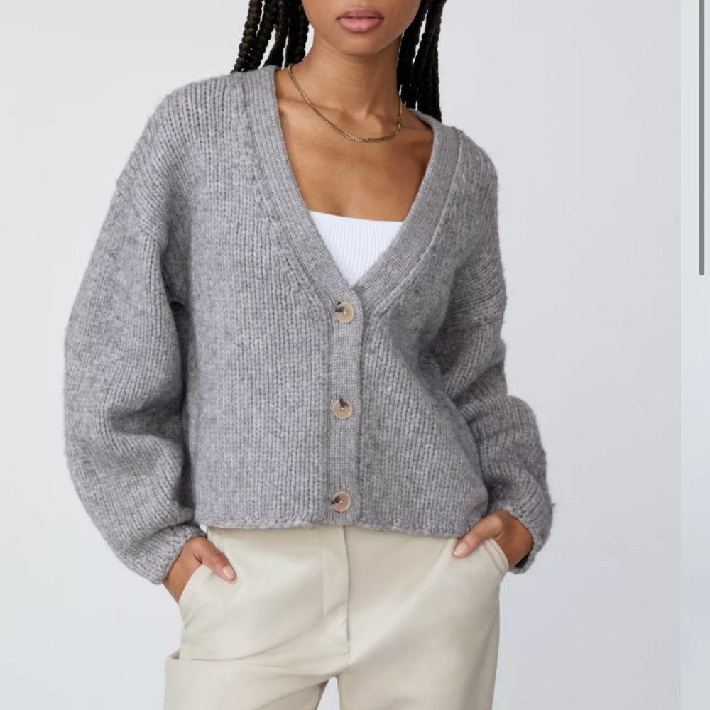 Aritzia Gray Women's Cardigan